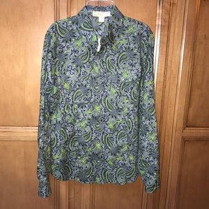 Michael Kors beautiful button down blouse